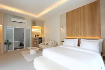 Villa con piscina privada — The Malika Hotel